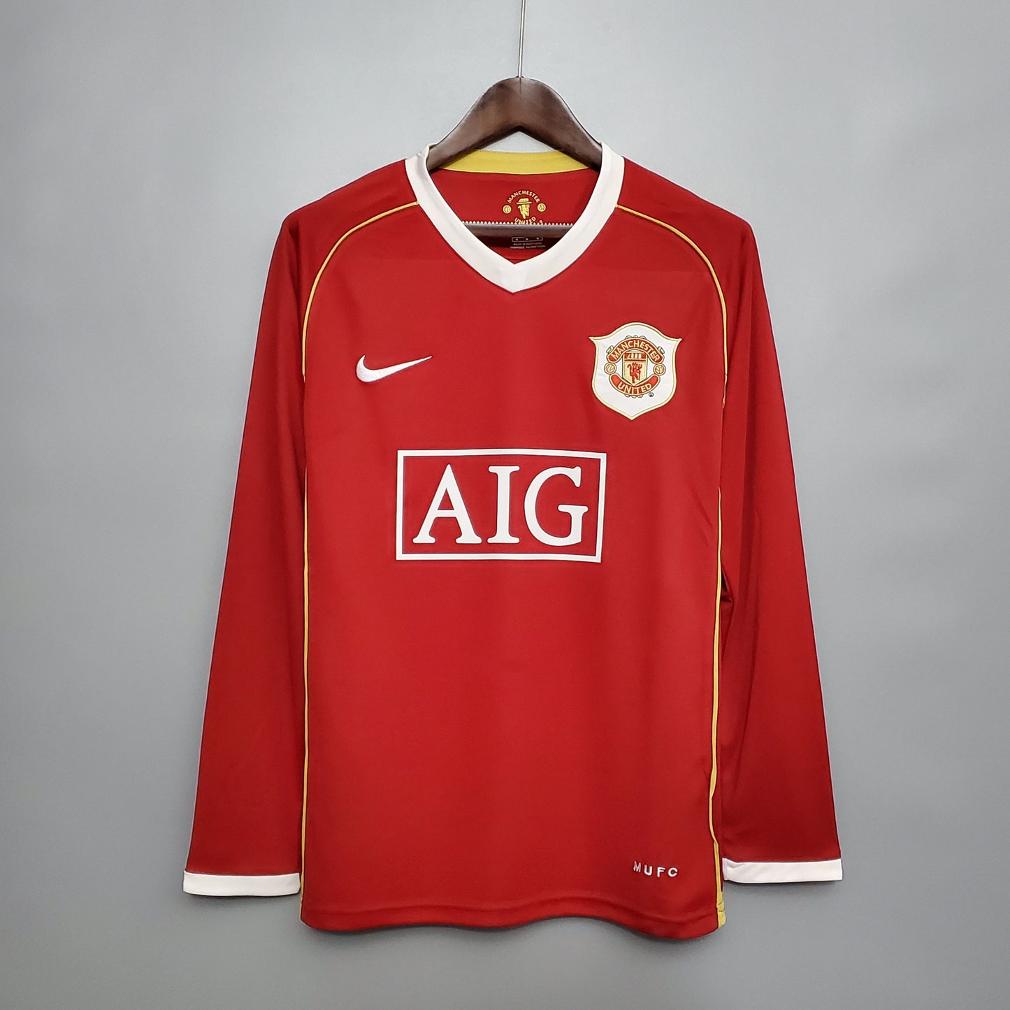 MANCHESTER UNITED I 06/07 HOMME (RÉTRO) MANGA LARGA