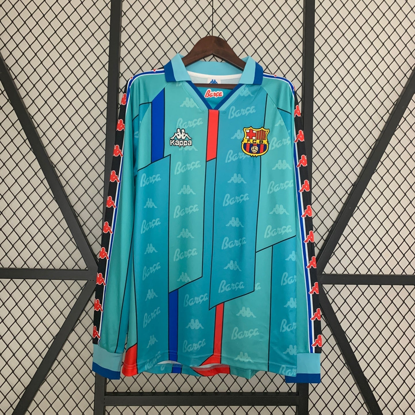BARCELONA II 96/97 HOMME (RÉTRO) MANGA LARGA