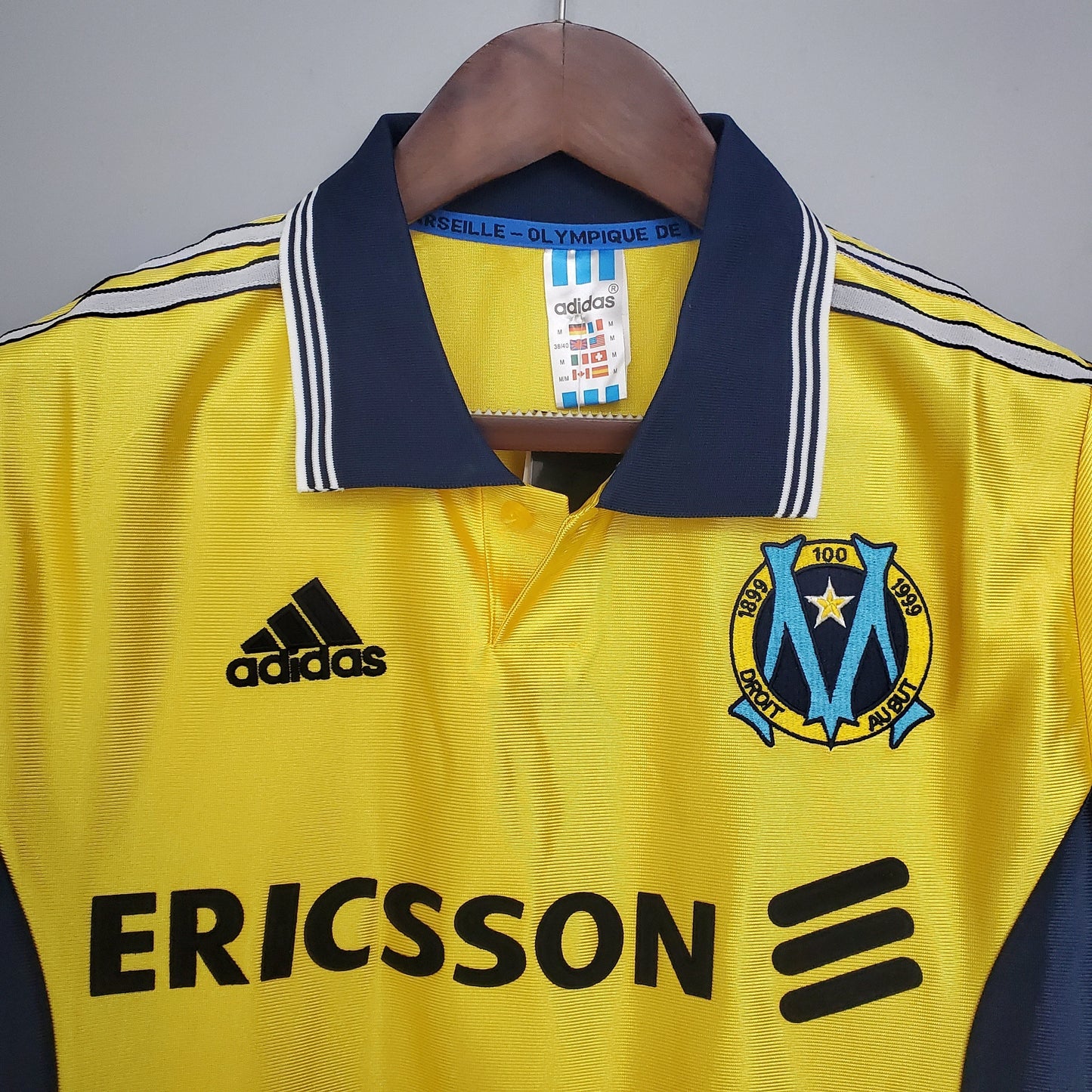 OLYMPIQUE MARSEILLE V 98/99 HOMME (RÉTRO)