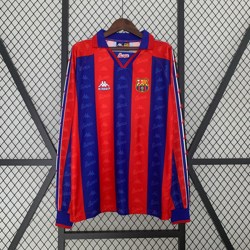 BARCELONA I 96/97 HOMME (RÉTRO) MANGA LARGA