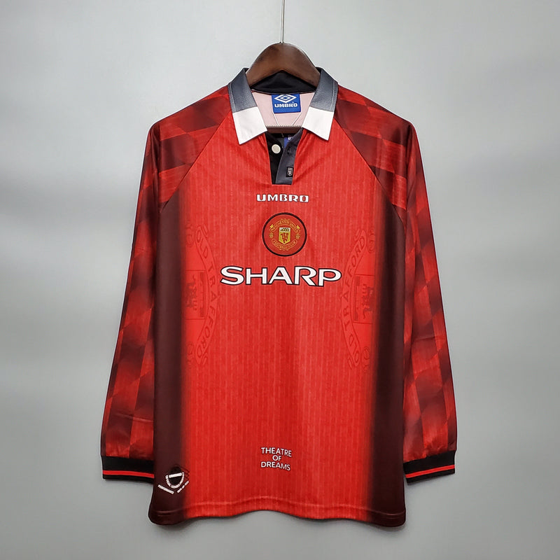 MANCHESTER UNITED I 1996 HOMME (RÉTRO) MANGA LARGA