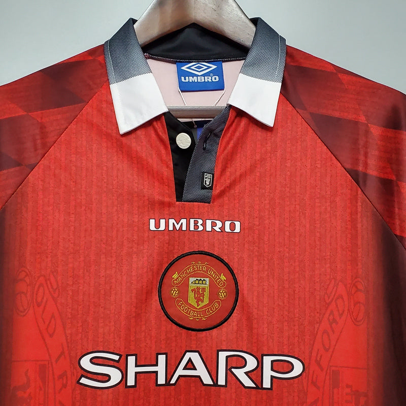 MANCHESTER UNITED I 1996 HOMME (RÉTRO) MANGA LARGA