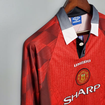 MANCHESTER UNITED I 1996 HOMME (RÉTRO) MANGA LARGA
