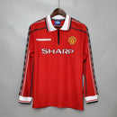 MANCHESTER UNITED I 98/99 HOMME (RÉTRO) MANGA LARGA