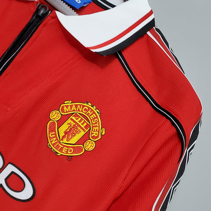 MANCHESTER UNITED I 98/99 HOMME (RÉTRO) MANGA LARGA