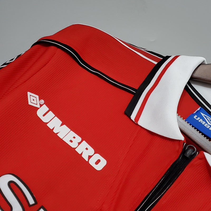 MANCHESTER UNITED I 98/99 HOMME (RÉTRO) MANGA LARGA