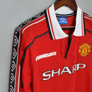 MANCHESTER UNITED I 98/99 HOMME (RÉTRO) MANGA LARGA