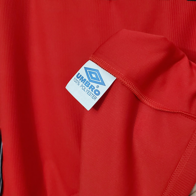 MANCHESTER UNITED I 98/99 HOMME (RÉTRO) MANGA LARGA