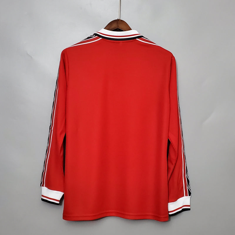 MANCHESTER UNITED I 98/99 HOMME (RÉTRO) MANGA LARGA