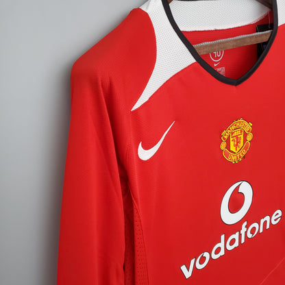 MANCHESTER UNITED I 04/05 HOMME (RÉTRO) MANGA LARGA