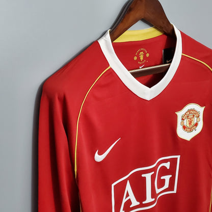 MANCHESTER UNITED I 06/07 HOMME (RÉTRO) MANGA LARGA