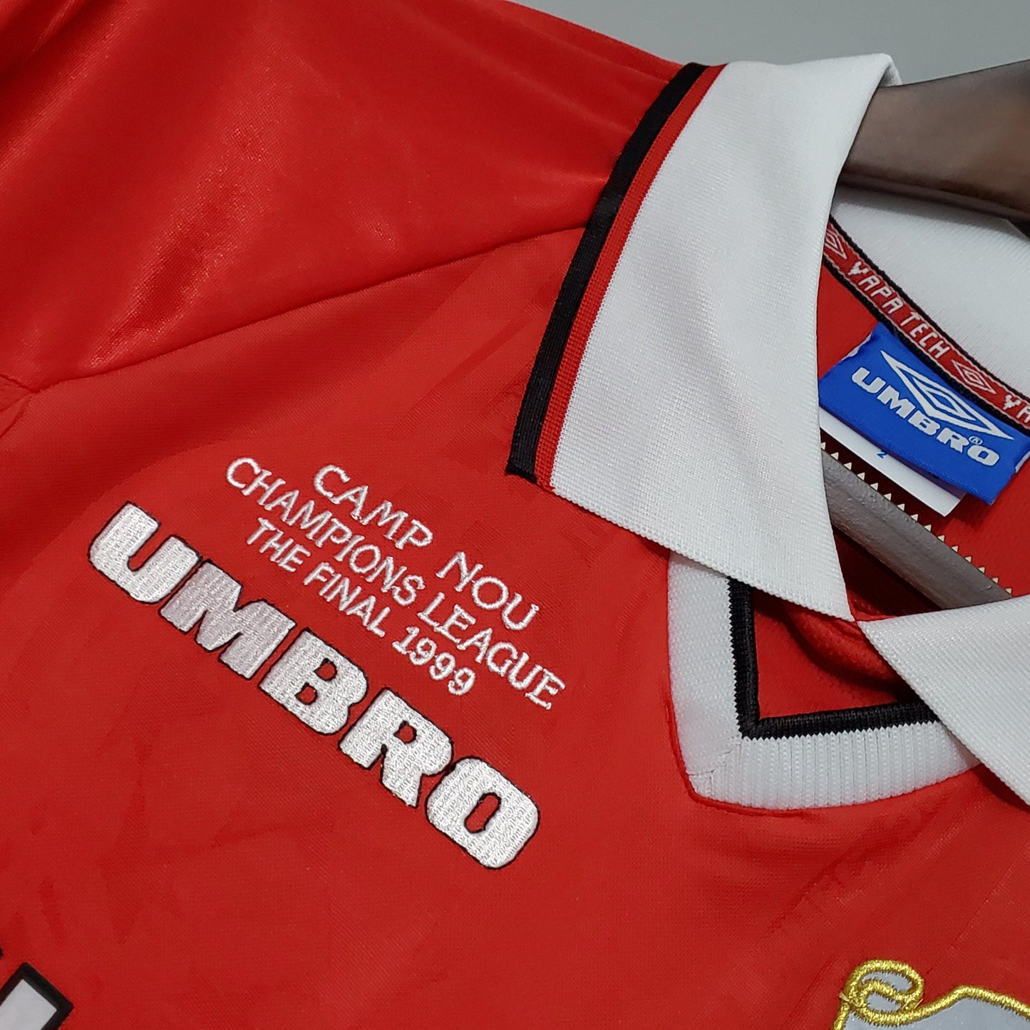 MANCHESTER UNITED I 99/00 HOMME (RÉTRO) MANGA LARGA
