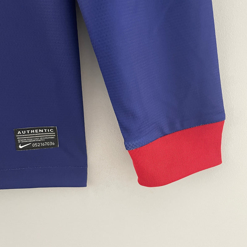 BARCELONA I 12/13 HOMME (RÉTRO) MANGA LARGA