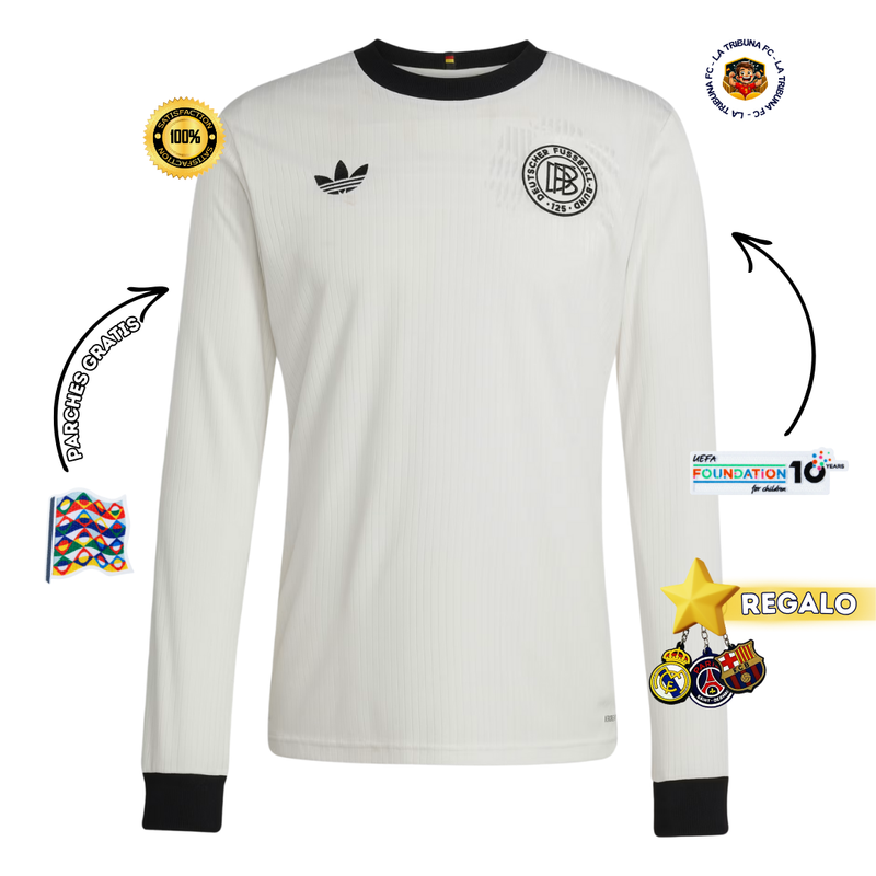 ALEMANIA 125 AÑOS EDICIÓN LIMITADA 25/26 HOMME (MANGA LARGA)