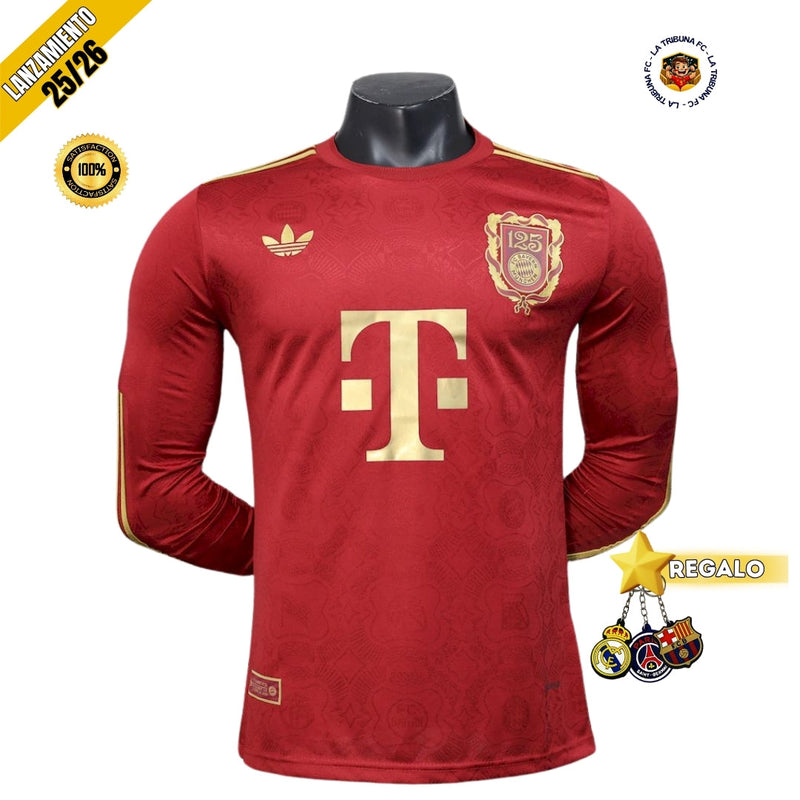 BAYERN MUNICH EDICIÓN ESPECIAL 24/25 HOMME (VERSIÓN JUGADOR) MANGA LARGA