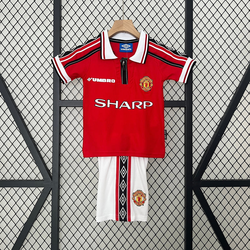 MANCHESTER UNITED I 98/99 KIT ENFANT (RÉTRO)