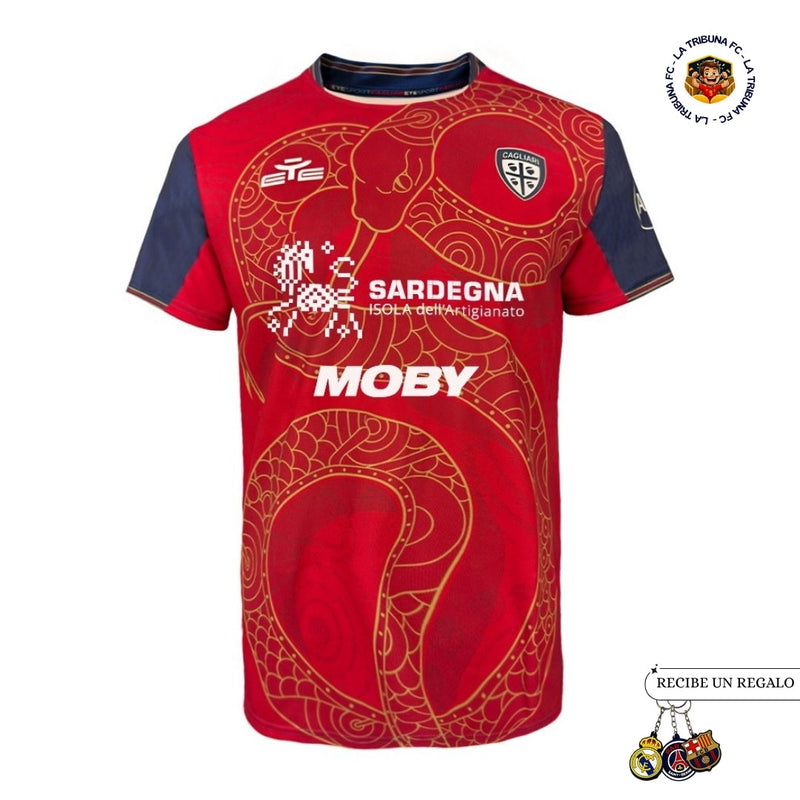 CAGLIARI CALCIO EDICIÓN ESPECIAL SERPIENTE 24/25 HOMME