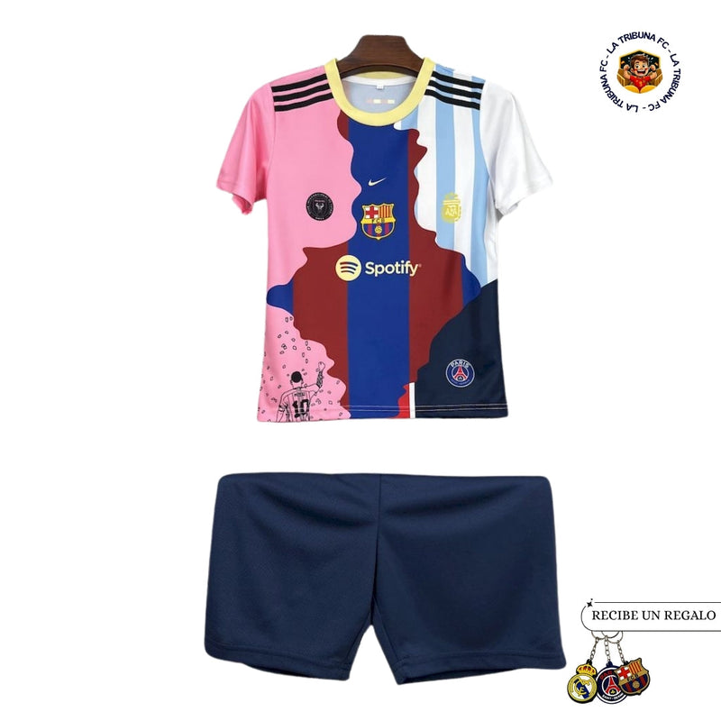 LIONEL MESSI EDICIÓN ESPECIAL 25/26 KIT ENFANT