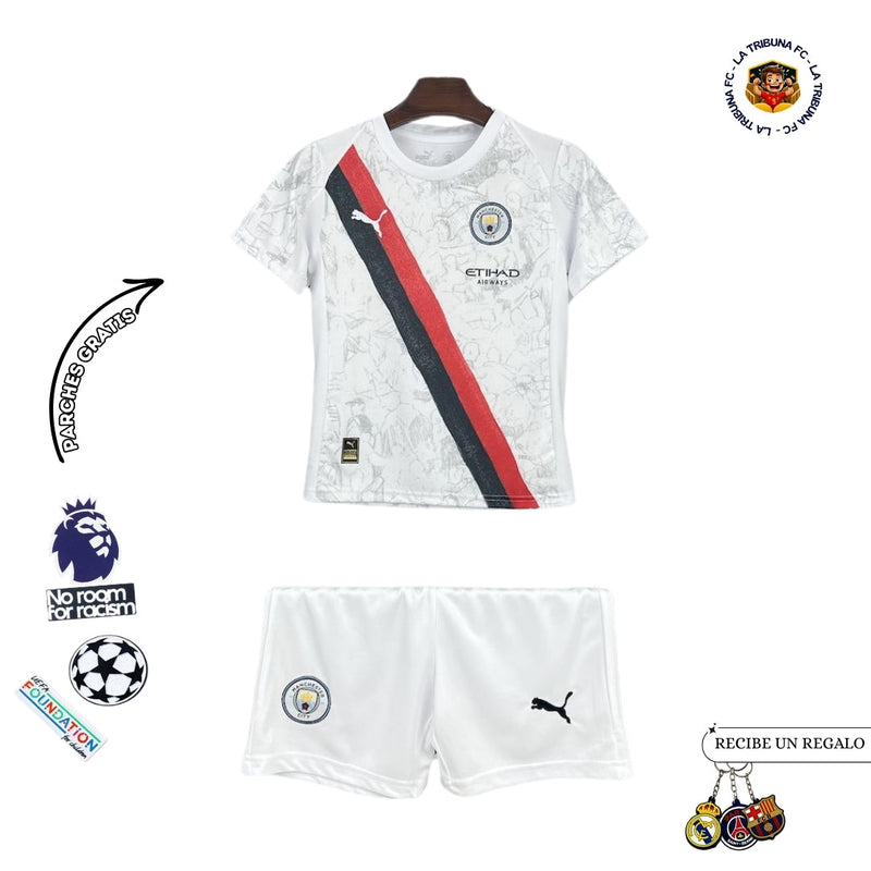 MANCHESTER CITY II 25/26 KIT ENFANT
