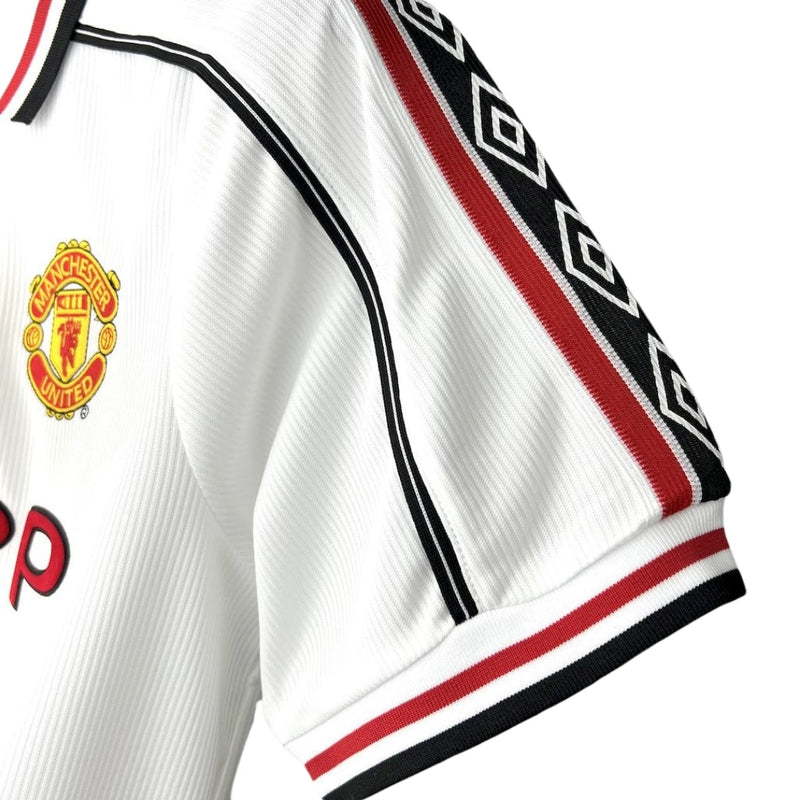 MANCHESTER UNITED 98/99 BLANCO HOMME (RÉTRO)