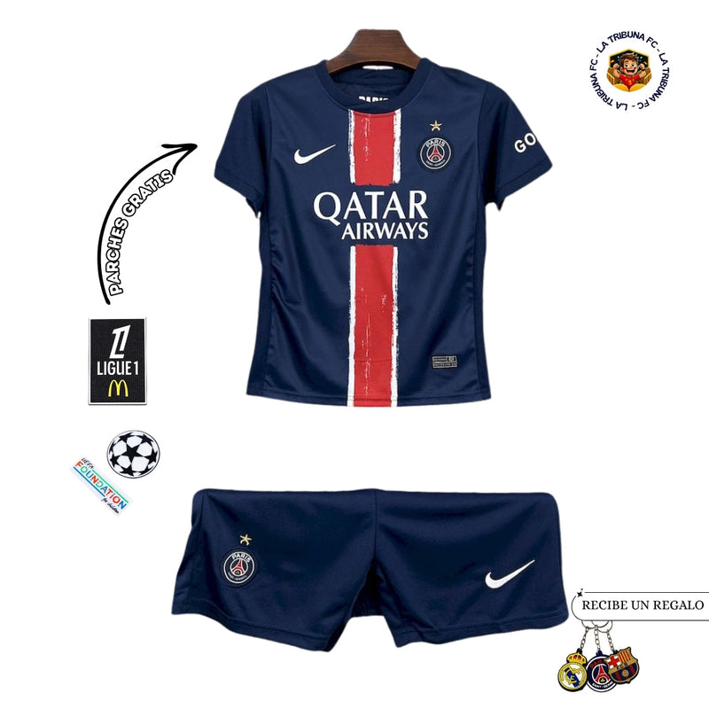 PSG I 24/25 CON ESTRELLA (KIT ENFANT)