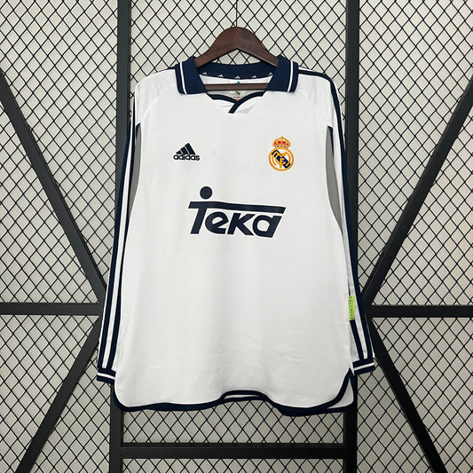 REAL MADRID I 00/01 HOMME (RÉTRO) MANGA LARGA
