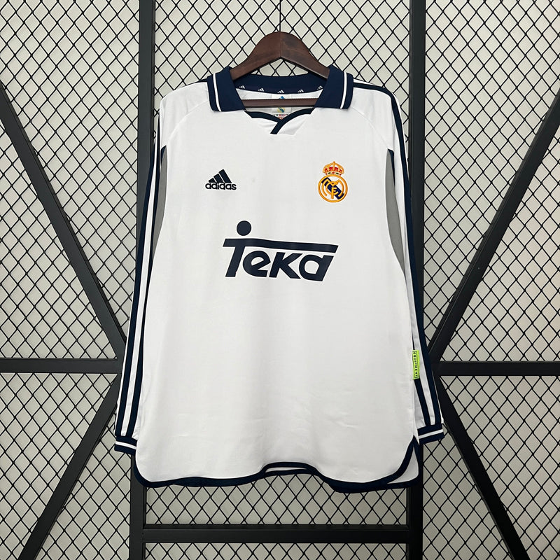 REAL MADRID I 00/01 HOMME (RÉTRO) MANGA LARGA