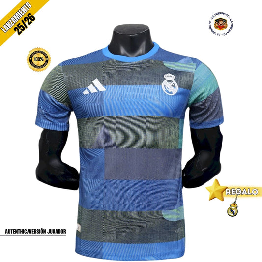 REAL MADRID CALENTAMIENTO I 25/26 HOMME (VERSIÓN JUGADOR) LANZAMIENTO