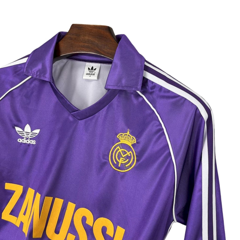 REAL MADRID III 84/85 HOMME (MANGA LARGA) (RÉTRO)