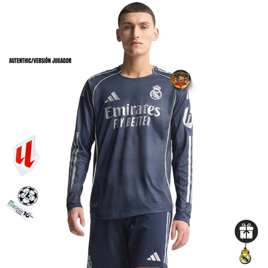 REAL MADRID II 25/26 HOMME (VERSIÓN JUGADOR) MANGA LARGA